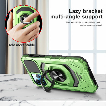 For iPhone 17 Pro Max/16/15 with 360° Rotation Kickstand Phone Case