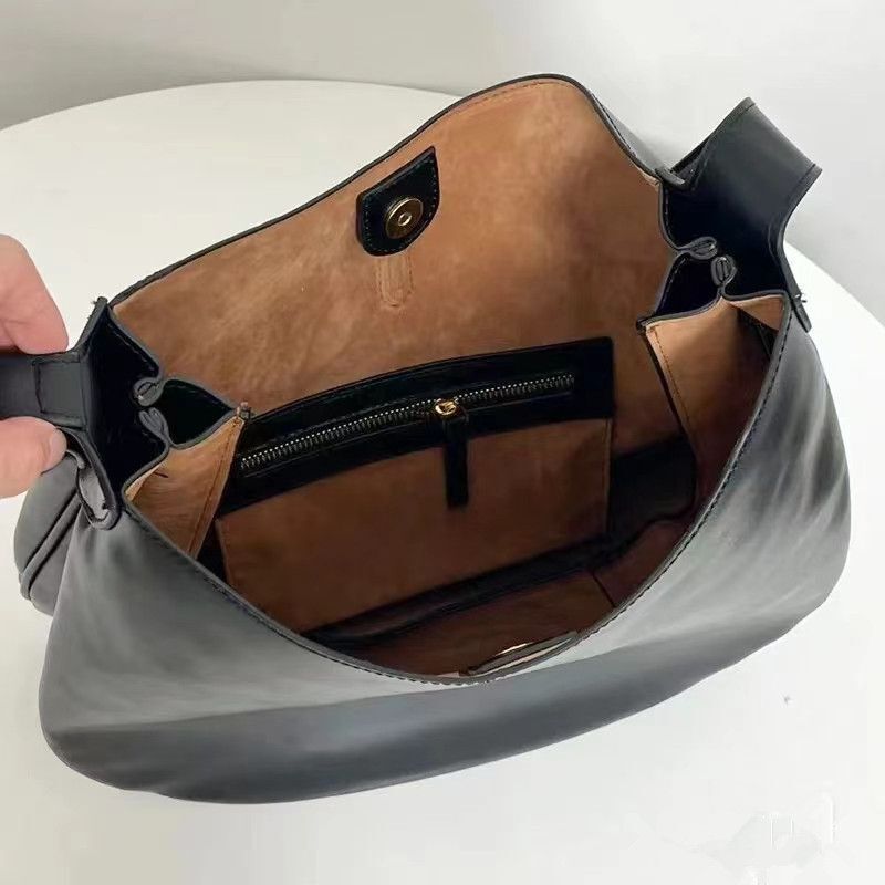 Luxury Handbags Large Shoulder Messenger Bag Underarm Purse Baguette Polyester
