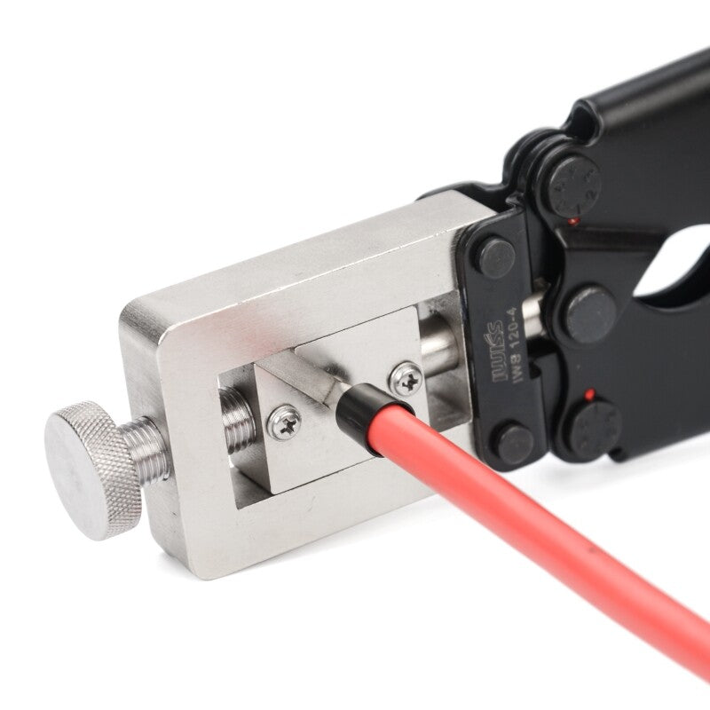 IWS120-4 Tubular Terminal Crimping Pliers Needle Bushing Press Clamp Pliers