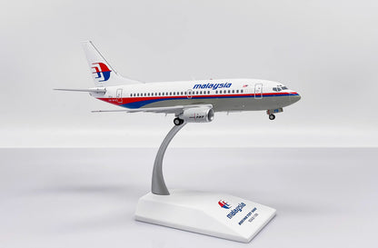 1:200 JC Wings Malaysia Airlines BOEING 737-500 Passenger Aircraft Diecast Model