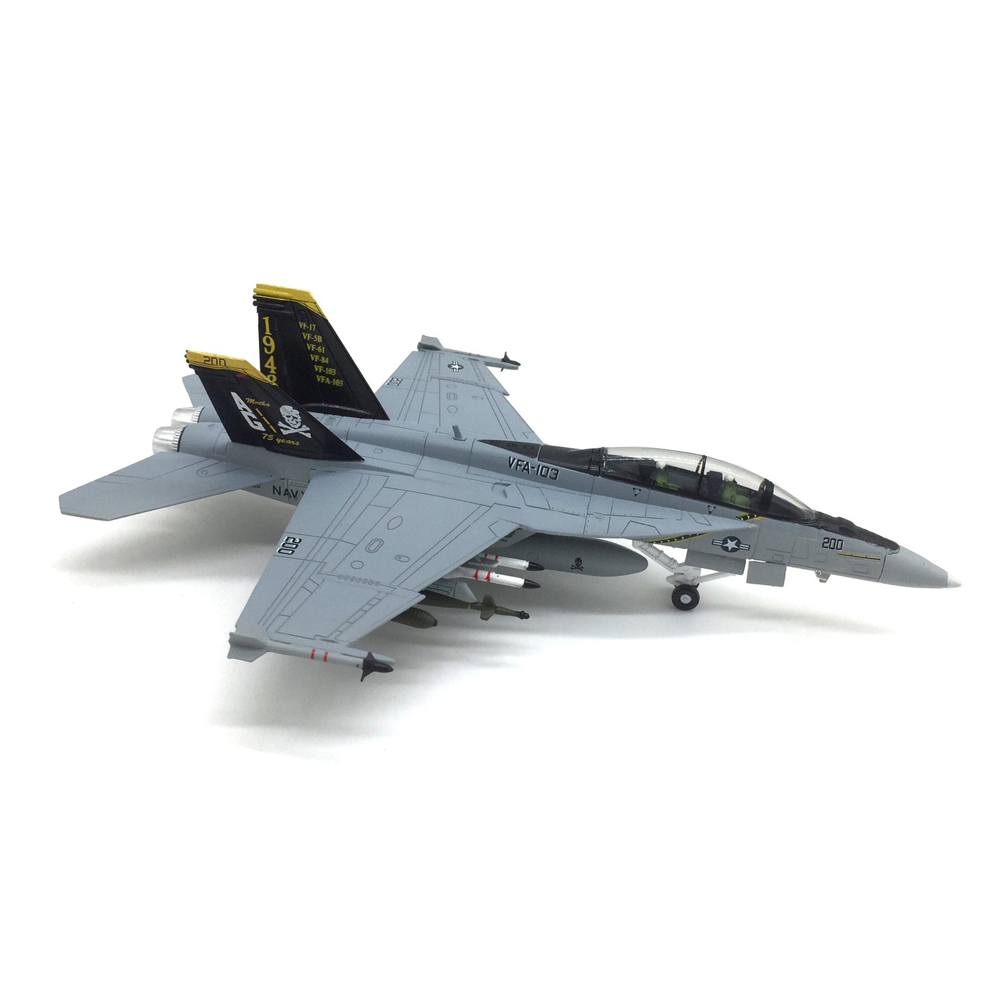 1;100 American F/A-18F Alloy Fighter Aircraft Model Militaryt Plane Display