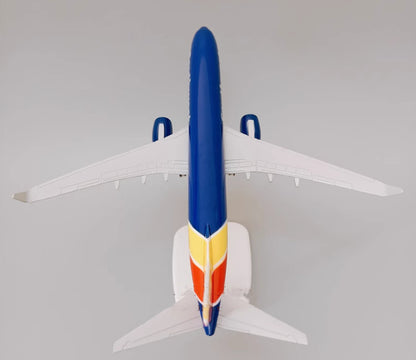 20CM Southwest BOEING 737-800 Passenger Airplane Diecast Aircraft Plane Model