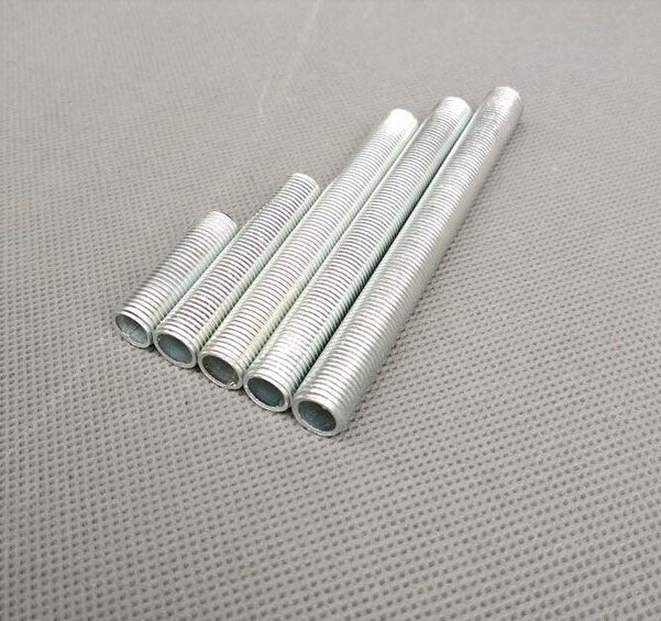 10Pcs M6 Hollow Threaded Rod Tube Side Electric Light Socket Accessories