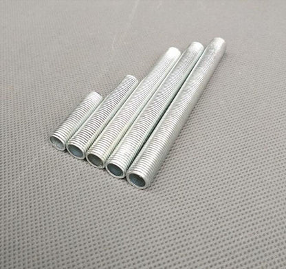 10Pcs M6 Hollow Threaded Rod Tube Side Electric Light Socket Accessories