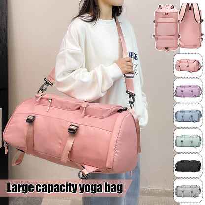 Waterproof Sports Backpack Women Unisex Outdoor Shoulder Bag Dry Wet Separation