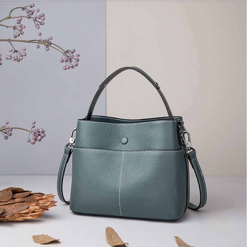 Women Handbag Genuine Leather Hobo Satchels Tote Crossbody Shoulder Bag Purse
