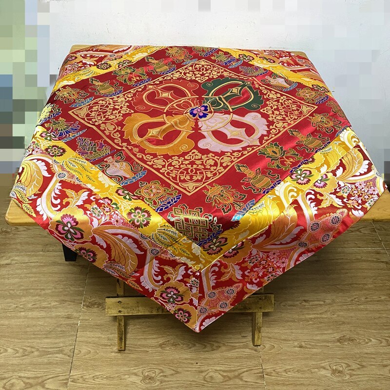 Tablecloth Buddhist Supply Home Buddhism Temple Eight Auspicious Decoration