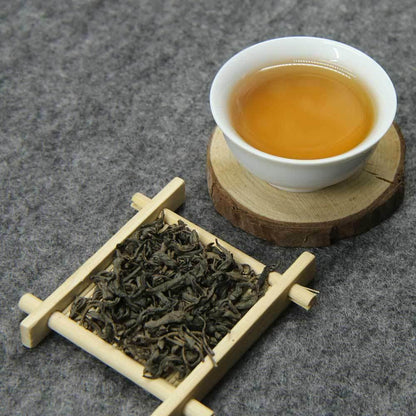 250g 2023 Organic Jieyang Pingshang Fried Tea Roasted Oolong Tea Chao Cha