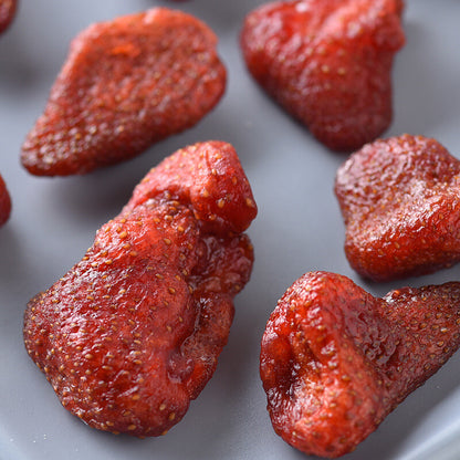 500g Dried Strawberries Preserved Fruits Dried Fruits Healthy Snacks HELLOYOUNG