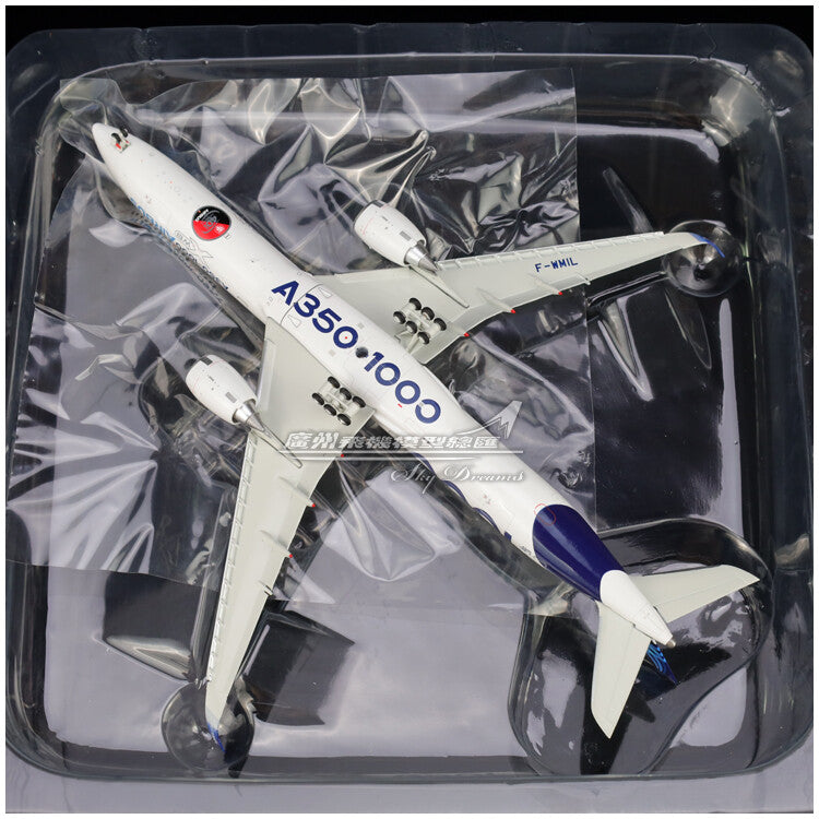 1:400 JC Wings AIRBUS A350-1000 Flap Down Passenger Airplane Diecast Plane Model
