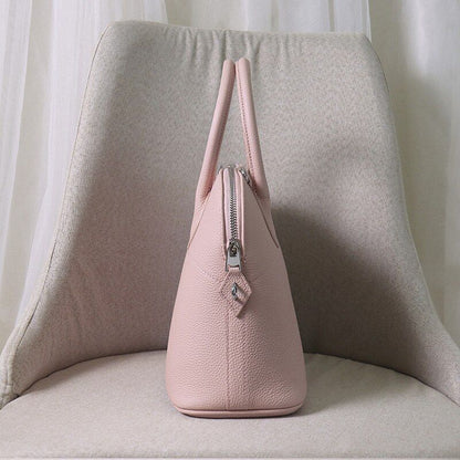Shell Handbag Cowhide Bag Genuine Leather Crossbody Shoulder Bag S/M/L 18*7*13CM