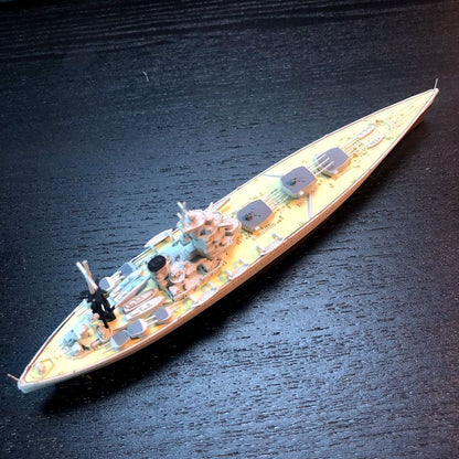 1/1000 British Navy HMS Nelson Battleship Warship model