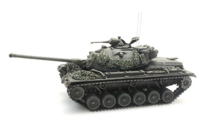 ARTITEC BRD M48 A2 Patton Yellow olive battle clear BW 1/87 FINISHED MODEL TANK