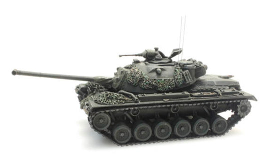 ARTITEC BRD M48 A2 Patton Yellow olive battle clear BW 1/87 FINISHED MODEL TANK