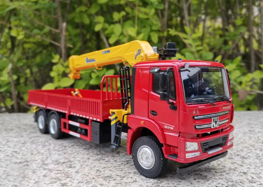 1:35 XCMG GSQS350-5 Truck-mounted Crane Construction Equipmnent Diecast Model