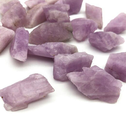 1/2LB Natural Kunzite Gemstone Rough Stone Crystal Spodumene Mineral Healing Lot