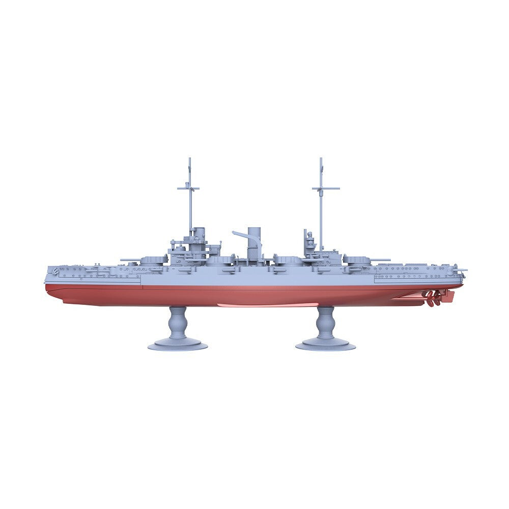 1/3000 Military Model Kit SMS Nassau Class Westfalen Battelship Full Hull
