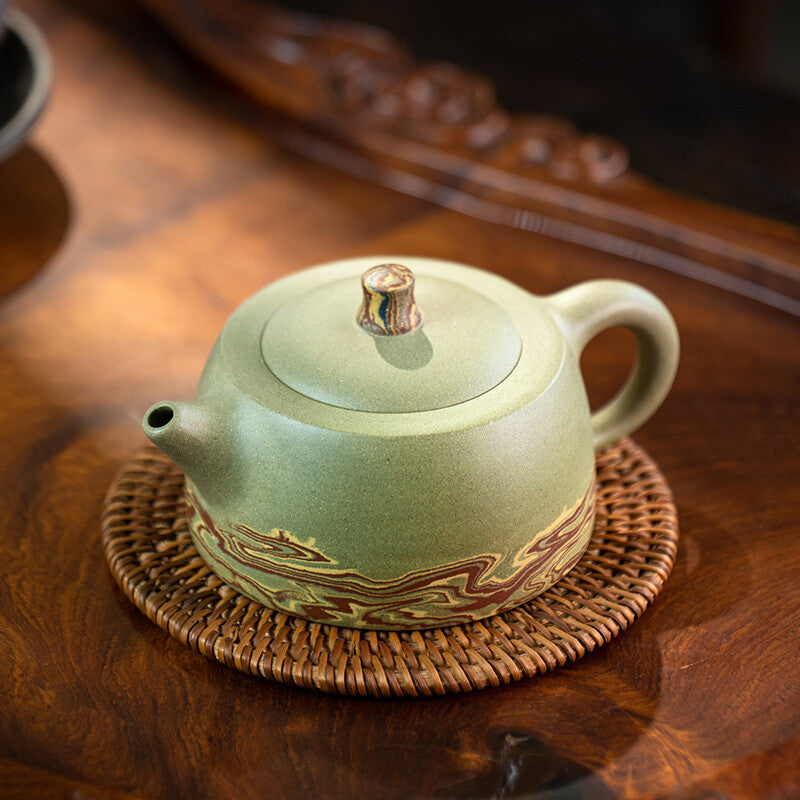 200 Ml Yixing Purple Clay Pot Handmade Clay Pot Household Tea Set