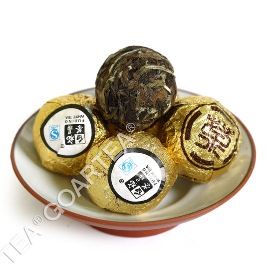 GOARTEA 100g Supreme White Tea Gongmei Tribute Eyebrow Dragon Ball White Tea-