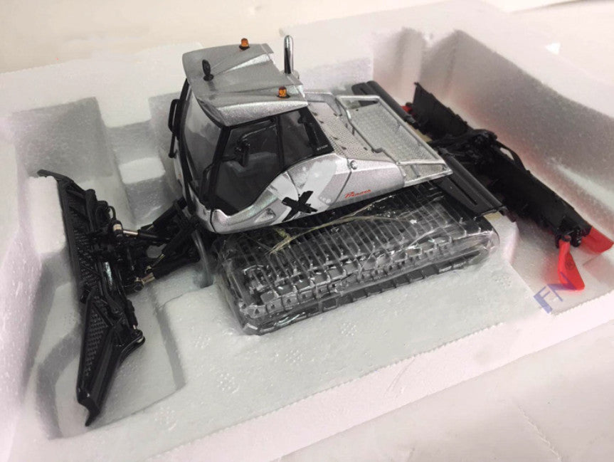 1:43 ROS BISON X Snowplow Snowplough Construct Machine Equipment Diecast Model