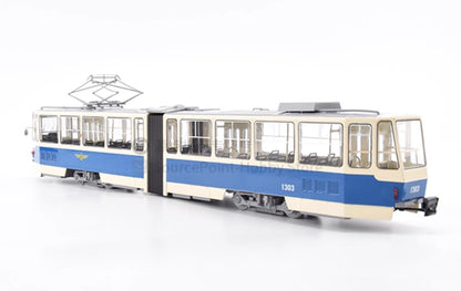 1:43 PremiumClassixxs TATRA-T1 Tram Prague Line 5001 Passenger Car Diecast Model
