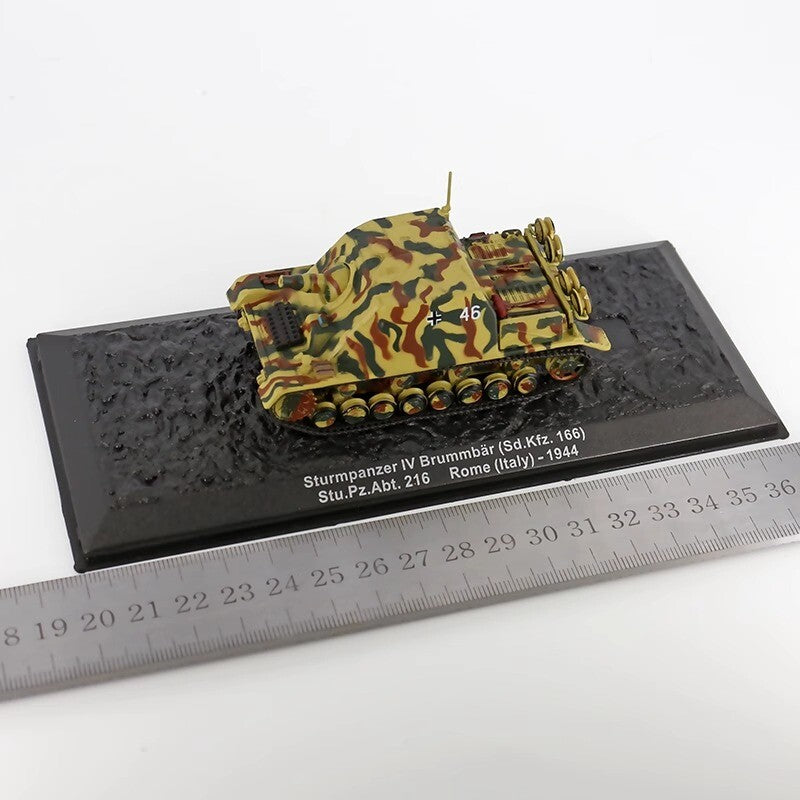 IXO 1/72 German Grizzly Assault Tiger Tank Ornament Army Alloy Model Ornament