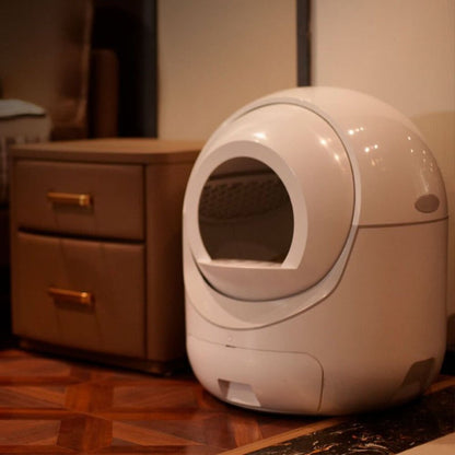 Smart Cat Litter Box – Automatic Self-Cleaning