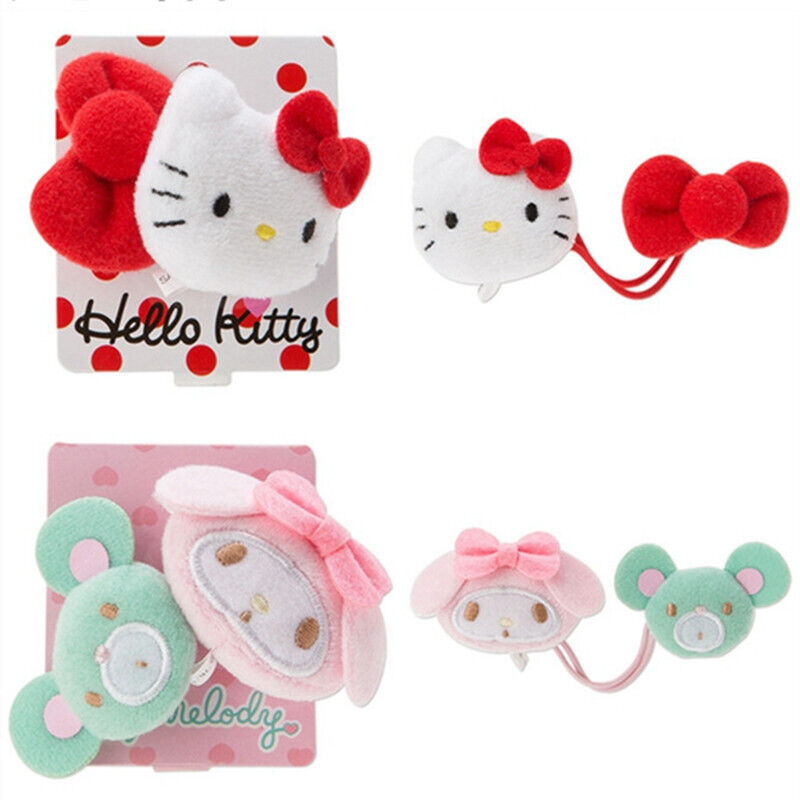 Gemini Melody Pudding Dog Cartoon Plush Toy Hair Rope Hair Loop