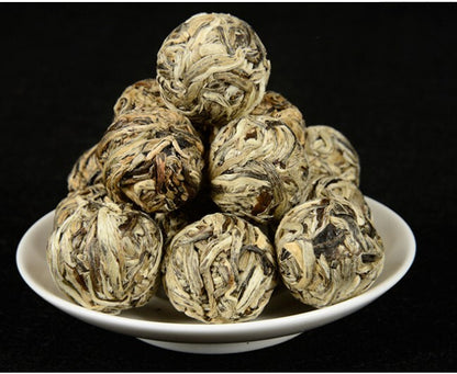 D BaiHao Ball Shaped tea Bai Hao Yin Zhen Handmade Silver Needle Pearl White Tea