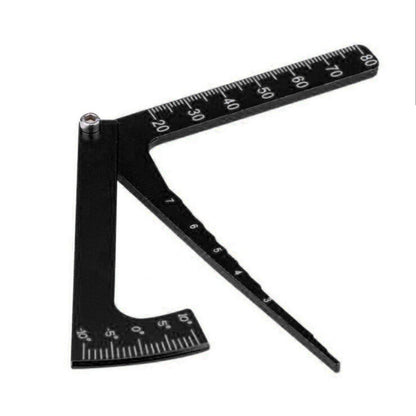 3 in 1 Up Camber Gauge Tool Set Aluminium Alloy For 1/8 1/10 RC Car Truck