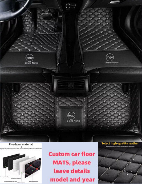 For Buick All Models Car Floor Mats Waterproof Carpets Cargo Liners All Weather