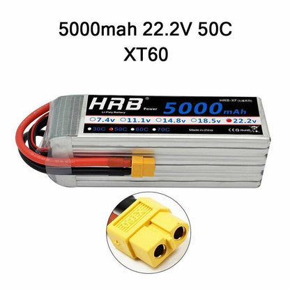 RC Lipo Battery 2S 3S 4S 6S 11.1v 22.2v 5000mah 6000mah 3300mah 2200mah 4200mah