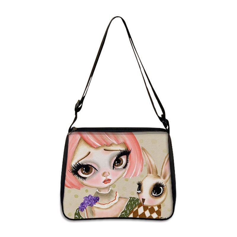 Gothic Skull Women's Bags Large Handbags Messenger Bag Ladies Shoulder Bags 1PC