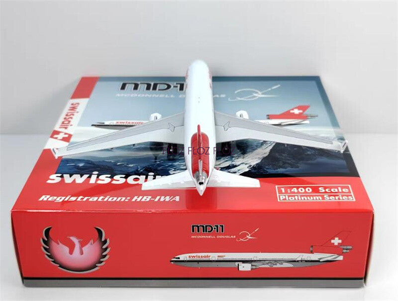 Phoenix SWISSAIR for McDonnell for Douglas MD-11 HB-IWA 1:400 Aircraft Model