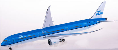 1:200 34CM Hogan KLM BOEING 787-10 Passenger Airplane ABS Plastic Aircraft Model
