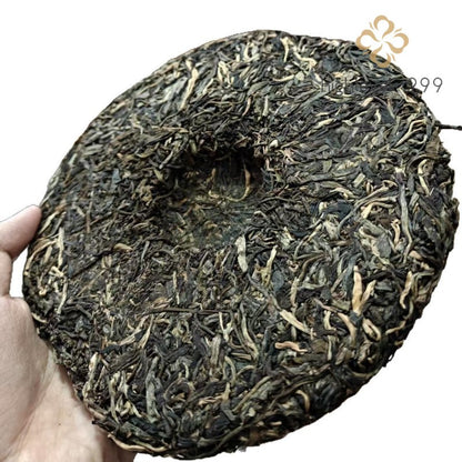 357g Raw Pu'er Tea Cake Yunnan Laoman'e Ancient Tree Spring Tea Dried Leaf Tea