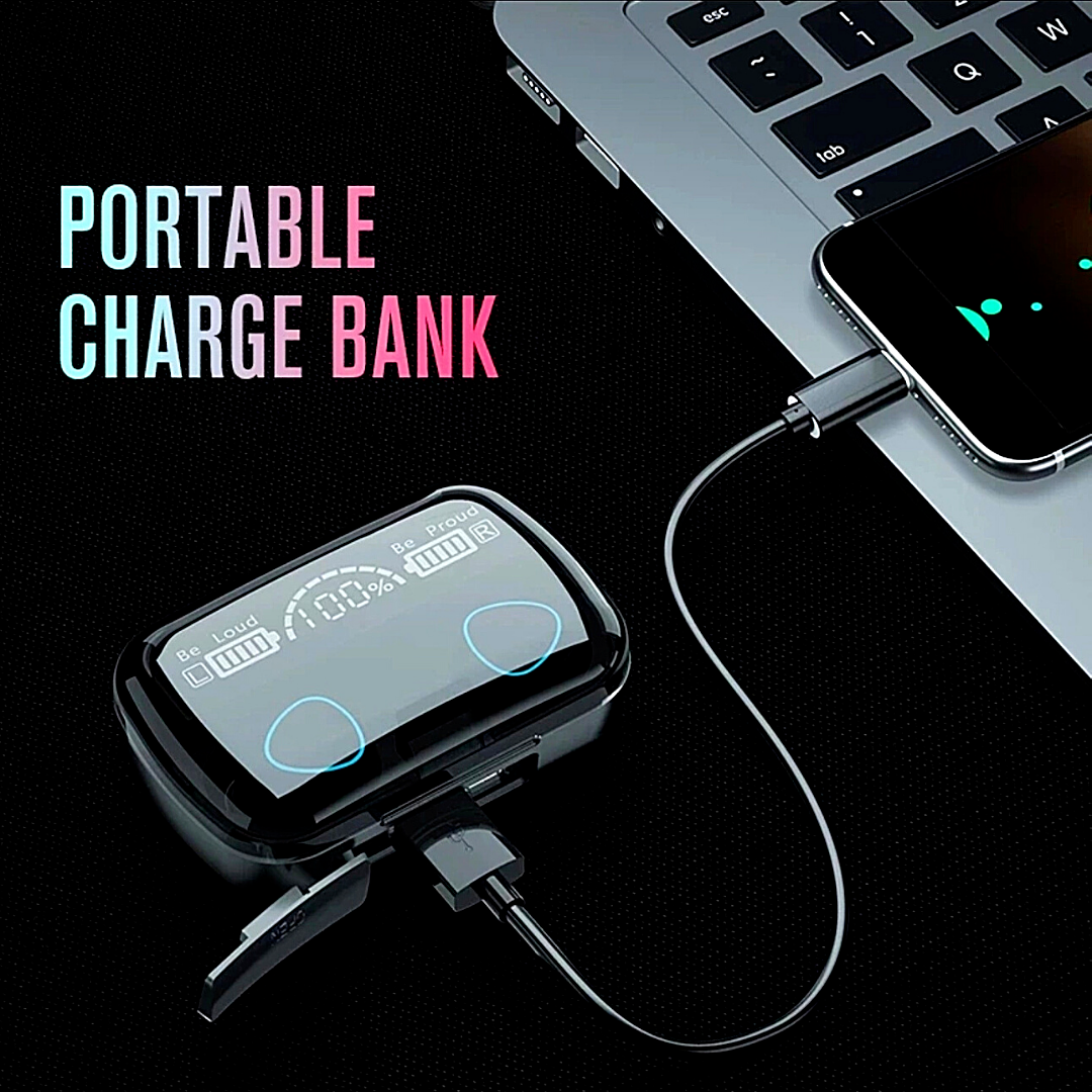 2023 Bluetooth Earbud Headset TWS 5.1 Wireless Earphone Invisible for All Phone
