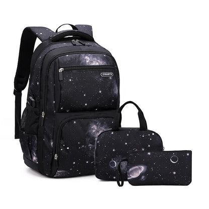Boys Backpacks 3 Pieces Sets School Bags Bag Children School Students