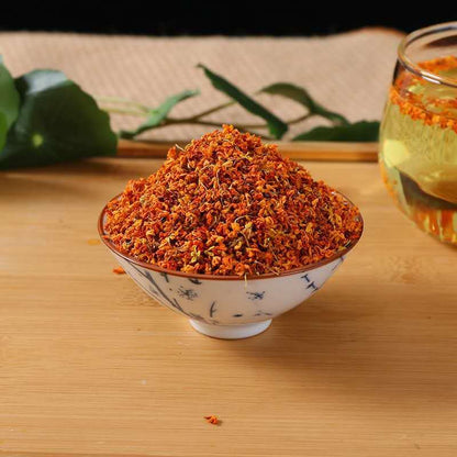 100% Natural Sweet Red Osmanthus Aromatherapy Tea * Dry Guangxi Danji Flower Tea-