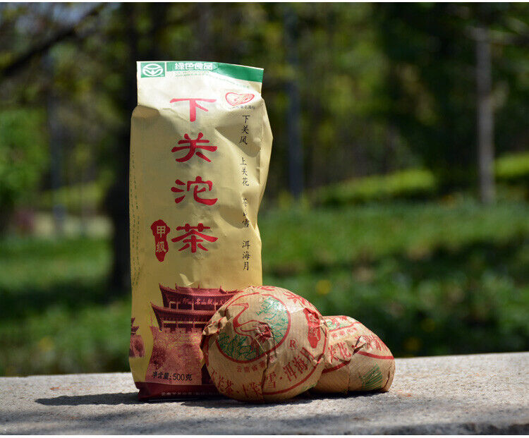 Jia Ji Tuo Cha * 2006 Yunnan Xiaguan Tuocha Raw Pu'er Tea Shen Puer 500g Bag