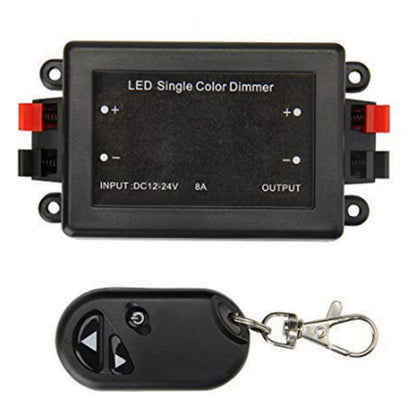 12V-24V 8A RF Wireless Remote Brightness Controller Switch For LED Strip Light