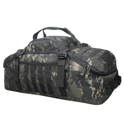 Tactical Travel Backpack Military MOLLE Duffel Bag Outdoor Luggage 35L Waterproo