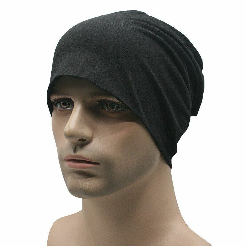 Fashion Bonnet Hat Autumn Knitted Solid Color Beanie Spring Casual Soft Turban