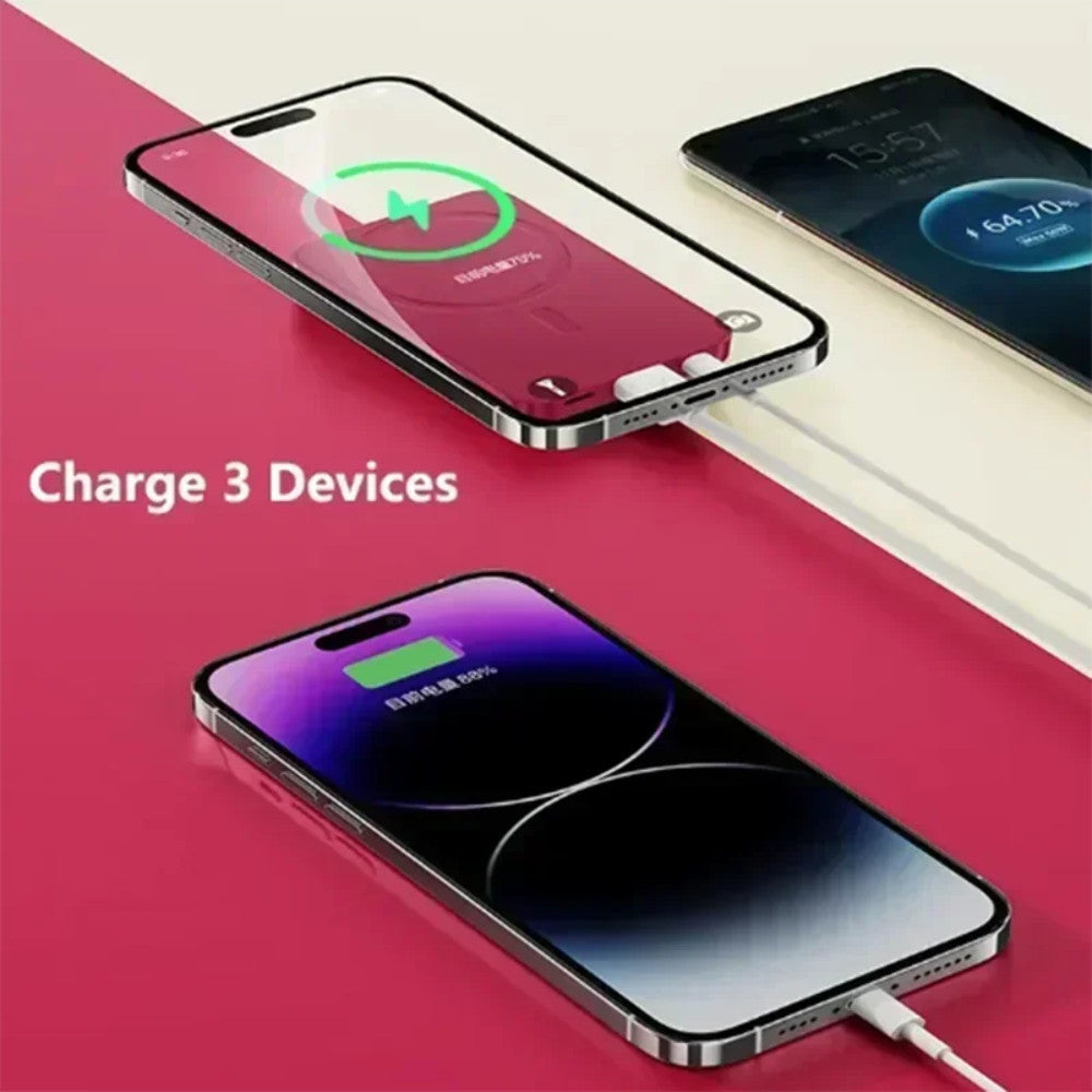 Magnetic Power Bank 50000mAh Wireless Fast Charging Pack