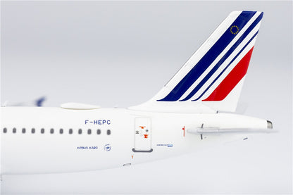 NG Model Air France for Airbus A320-200 F-HEPC 1:400 Aircraft Pre-built Model