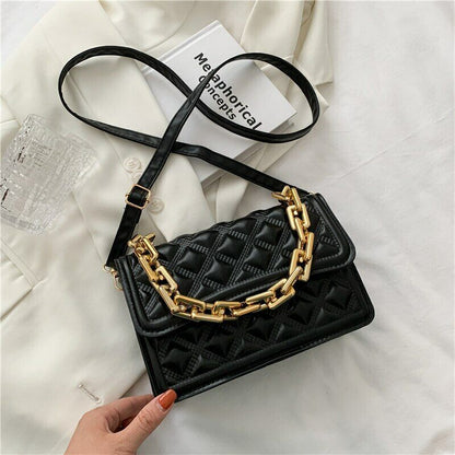 Summer Chain Bags Korean Fashion One-shoulder Small Square Messenger Bags Female