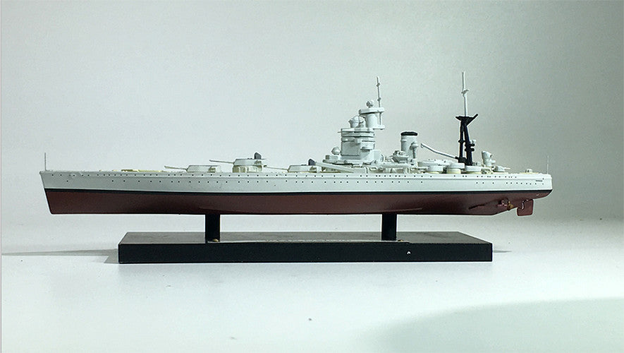 WWII BRITISH HMS NELSON 1/1250 diecast model ship Royal Navy