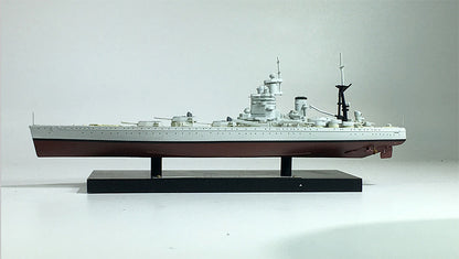 WWII BRITISH HMS NELSON 1/1250 diecast model ship Royal Navy