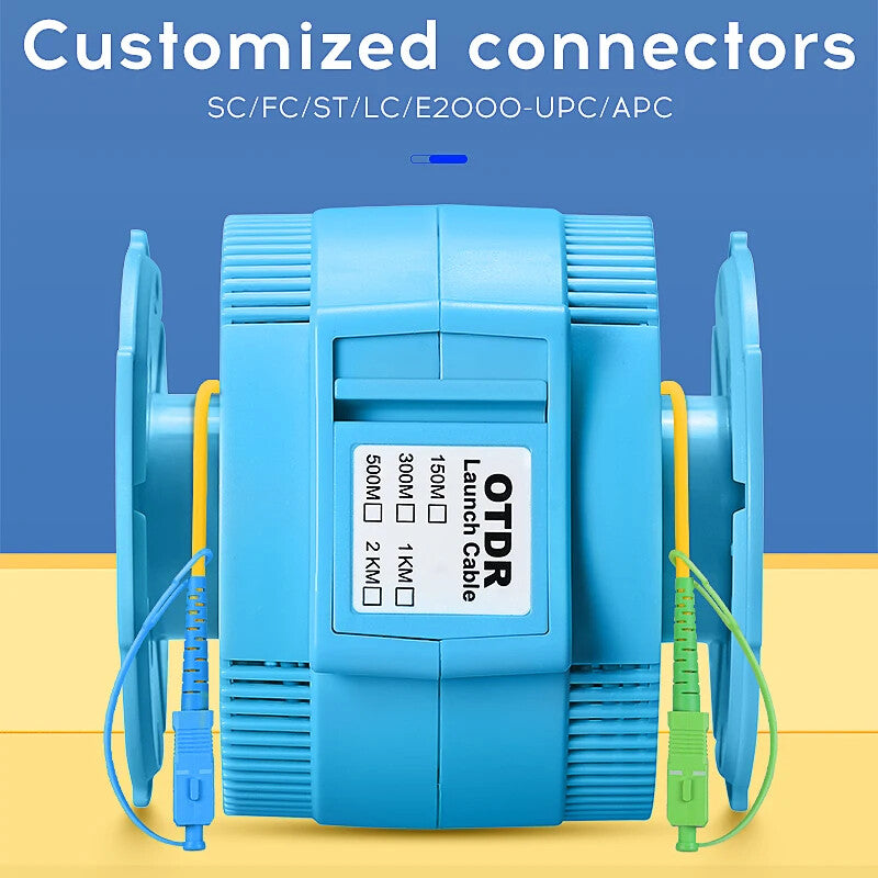 OTDR Dead Zone Eliminator Fiber Rings Fiber Optic OTDR Launch Cable 1310/1550nm
