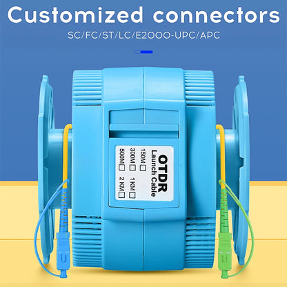 OTDR Dead Zone Eliminator Fiber Rings Fiber Optic OTDR Launch Cable 1310/1550nm